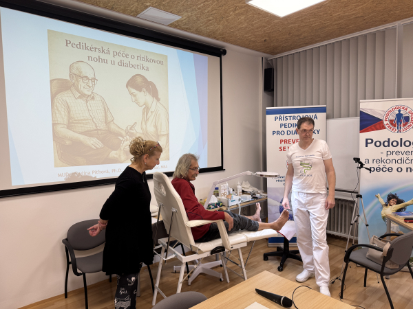 Pedikérská péče o rizikovou nohu u diabetika