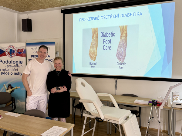 Pedikérská péče o rizikovou nohu u diabetika