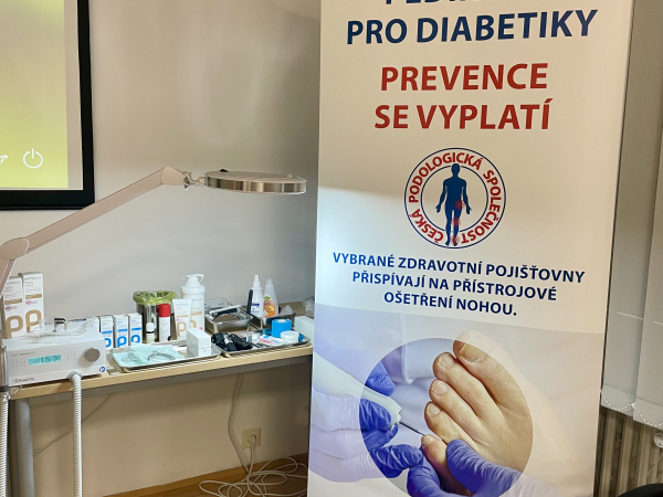 Pedikérská péče o rizikovou nohu u diabetika
