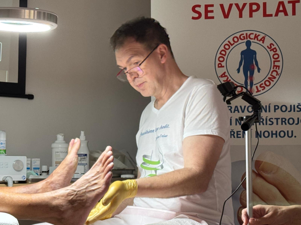 Pedikérská péče o rizikovou nohu u diabetika