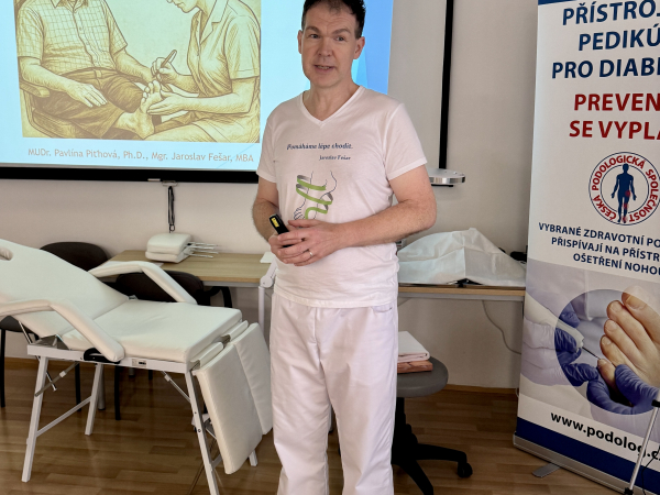 Pedikérská péče o rizikovou nohu u diabetika