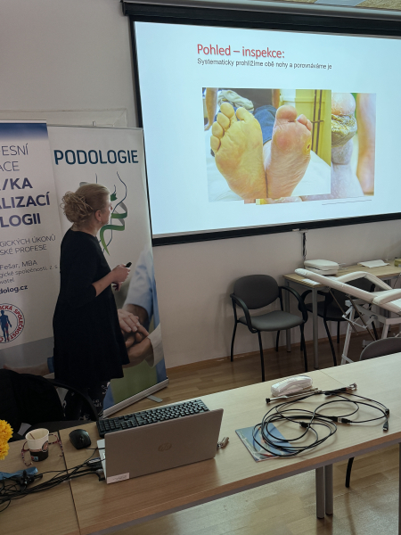 Pedikérská péče o rizikovou nohu u diabetika