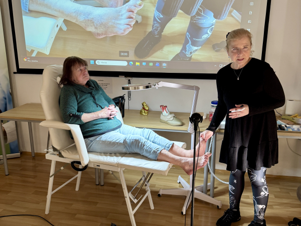 Pedikérská péče o rizikovou nohu u diabetika