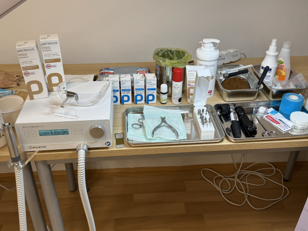 Pedikérská péče o rizikovou nohu u diabetika