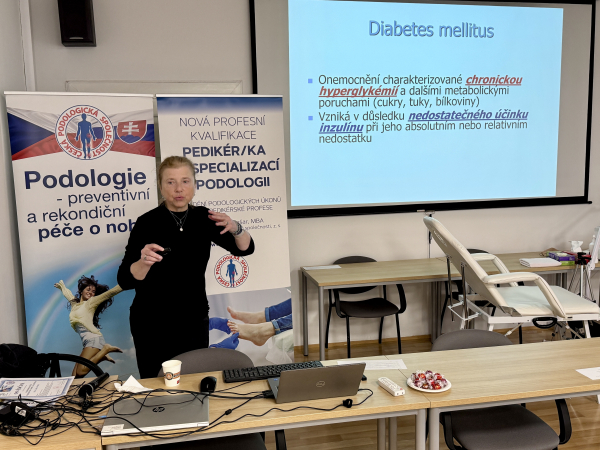 Pedikérská péče o rizikovou nohu u diabetika