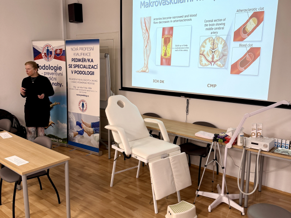 Pedikérská péče o rizikovou nohu u diabetika