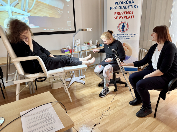 Pedikérská péče o rizikovou nohu u diabetika